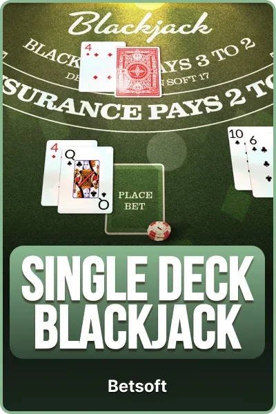 Single Deck Blackjack
